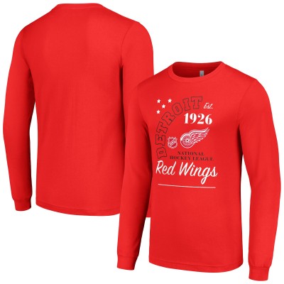 Футболка с длинным рукавом Detroit Red Wings Starter Arch City Theme Graphic - Red