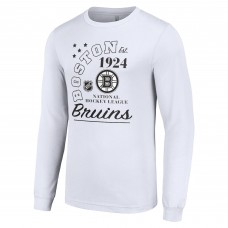 Футболка с длинным рукавом Boston Bruins Starter Arch City Theme Graphic - White