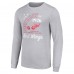 Футболка с длинным рукавом Detroit Red Wings Starter Arch City Theme Graphic - Heather Gray