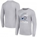 Футболка с длинным рукавом Winnipeg Jets Starter Arch City Theme Graphic - Heather Gray