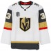 Игровая джерси Adin Hill Vegas Golden Knights Autographed Fanatics Authentic White adidas Authentic and 2023 Stanley Cup Final Patch with 2023 SC Champs Inscription