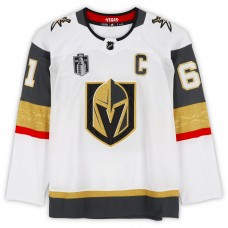 Игровая джерси Mark Stone Vegas Golden Knights Autographed Fanatics Authentic White adidas Authentic with 2023 Stanley Cup Final Patch