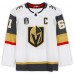 Игровая джерси Mark Stone Vegas Golden Knights Autographed Fanatics Authentic White adidas Authentic with 2023 Stanley Cup Final Patch