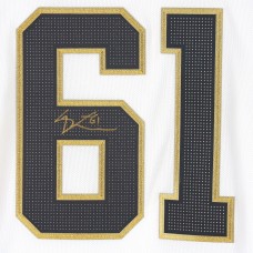 Игровая джерси Mark Stone Vegas Golden Knights Autographed Fanatics Authentic White adidas Authentic with 2023 Stanley Cup Final Patch