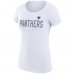 Футболка Florida Panthers G-III 4Her by Carl Banks Womens Dot Print Team Fitted - White