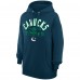 Vancouver Canucks Starter Navy Puck Pullover Hoodie