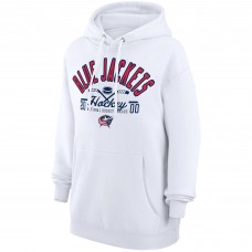 Шайба Толстовка Columbus Blue Jackets Starter - White