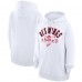 Detroit Red Wings Starter White Puck Pullover Hoodie