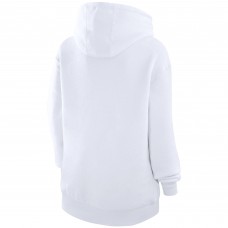 Vancouver Canucks Starter White Puck Pullover Hoodie