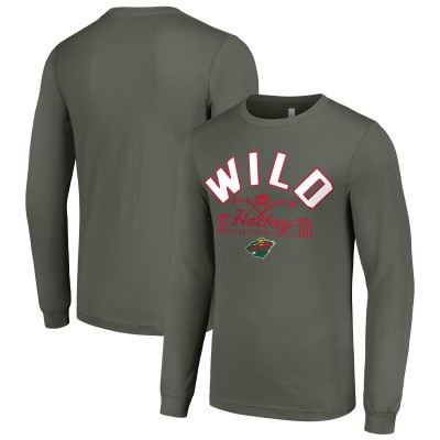 Шайба Футболка с длинным рукавом Minnesota Wild Starter - Green