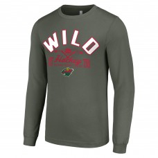 Шайба Футболка с длинным рукавом Minnesota Wild Starter - Green
