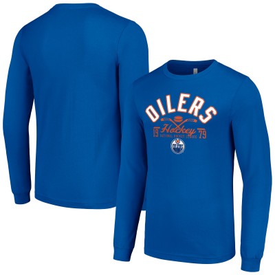 Шайба Футболка с длинным рукавом Edmonton Oilers Starter - Royal