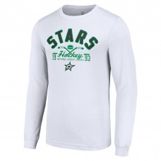 Шайба Футболка с длинным рукавом Dallas Stars Starter - White