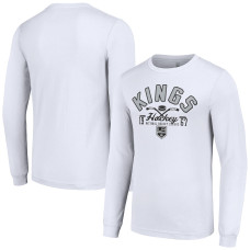 Los Angeles Kings Starter White Puck Long Sleeve T-Shirt