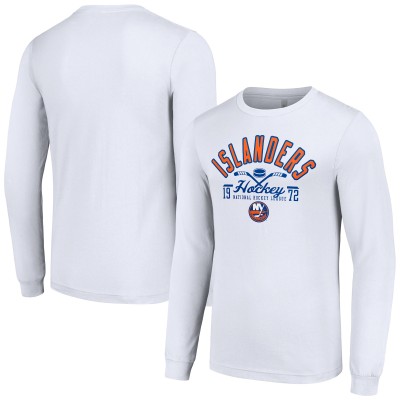 Шайба Футболка с длинным рукавом New York Islanders Starter - White