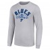 Футболка St. Louis Blues Starter Puck Long Sleeve - Heather Gray