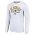 Pittsburgh Penguins Starter White Puck Long Sleeve T-Shirt