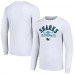 Футболка с длинным рукавом San Jose Sharks Starter Puck - White