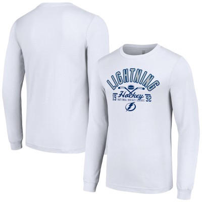 Шайба Футболка Tampa Bay Lightning Starter Long Sleeve - White