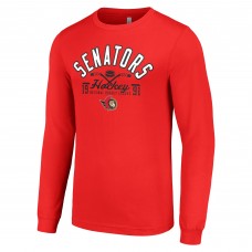 Шайба Футболка с длинным рукавом Ottawa Senators Starter - Red