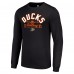 Шайба Футболка с длинным рукавом Anaheim Ducks Starter - Black