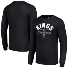 Los Angeles Kings Starter Black Puck Long Sleeve T-Shirt