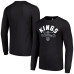 Los Angeles Kings Starter Black Puck Long Sleeve T-Shirt Los Angeles Kings Starter Black Puck Long Sleeve T-Shirt