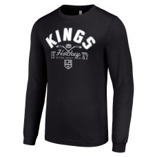 Los Angeles Kings Starter Black Puck Long Sleeve T-Shirt