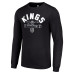Los Angeles Kings Starter Black Puck Long Sleeve T-Shirt