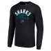 Шайба Футболка с длинным рукавом San Jose Sharks Starter - Black