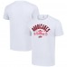 Carolina Hurricanes Starter White Half Puck T-Shirt