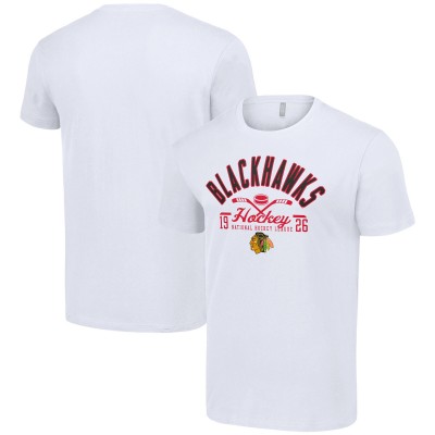 Шайба Футболка Chicago Blackhawks Starter Half - White