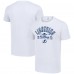 Tampa Bay Lightning Starter White Half Puck T-Shirt Tampa Bay Lightning Starter White Half Puck T-Shirt