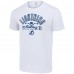 Tampa Bay Lightning Starter White Half Puck T-Shirt