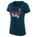 Женская футболка Florida Panthers G-III 4Her by Carl Banks Navy Super-Slim Fit Lightweight Team Sport