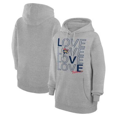 Толстовка Florida Panthers G-III 4Her by Carl Banks Womens Hockey Love Fleece - Gray