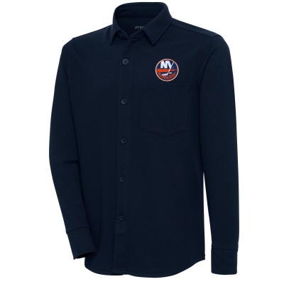Рубашка New York Islanders Antigua Streamer - Navy
