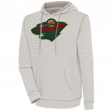 Толстовка Minnesota Wild Antigua Axe Bunker Tri-Blend - Oatmeal