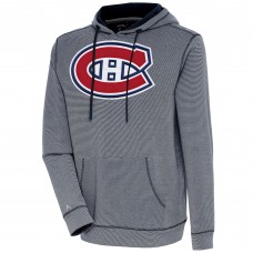 Толстовка Montreal Canadiens Antigua Axe Bunker Tri-Blend - Navy