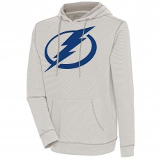 Толстовка Tampa Bay Lightning Antigua Axe Bunker Tri-Blend - Oatmeal