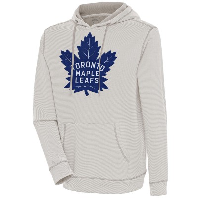 Толстовка Toronto Maple Leafs Antigua Axe Bunker Tri-Blend - Oatmeal