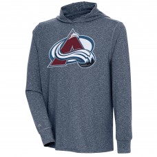 Толстовка Colorado Avalanche Antigua Saga - Heather Navy