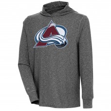 Толстовка Colorado Avalanche Antigua Saga - Heather Black