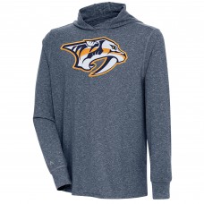 Толстовка Nashville Predators Antigua Saga - Heather Navy