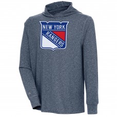 Толстовка New York Rangers Antigua Saga - Heather Navy