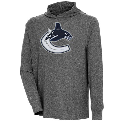 Толстовка Vancouver Canucks Antigua Saga - Heather Black