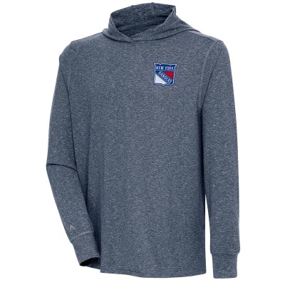 Толстовка New York Rangers Antigua Saga - Heather Navy