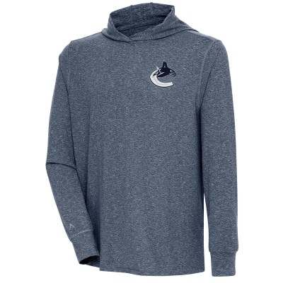 Толстовка Vancouver Canucks Antigua Saga - Heather Navy