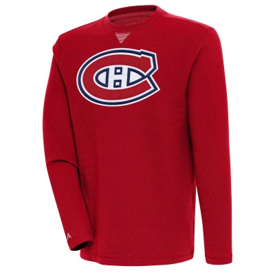 Кофта Montreal Canadiens Antigua Flier Bunker Tri-Blend - Red