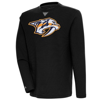 Кофта Nashville Predators Antigua Flier Bunker Tri-Blend - Black